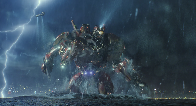 Still image from Pacific Rim in 3D.